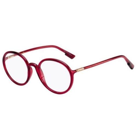 dior burgandy and gold glasses
